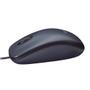 Imagem de Mouse com fio USB Logitech M90 com Design Ambidestro e Facilidade Plug and Play - 910-004053