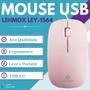 Imagem de Mouse com Fio USB Óptico Ergonômico 3 Botões Office Ultra Leve 