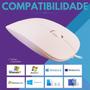 Imagem de Mouse com Fio USB Óptico Ergonômico 3 Botões Office Ultra Leve 