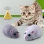 Imagem de Mouse Elétrico Simulado com Pegadinhas (Roxo Claro)