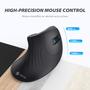Imagem de Mouse Ergonômico Vertical iClever 2.4G - Compatível com Mac e PC