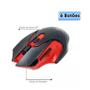 Imagem de Mouse gamer 1.600 dpi 2.4 ghz sem fio usb para pc e notebook