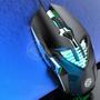 Imagem de Mouse Gamer 4 Botões Com Fio RGB 7 Cores Macro Ergonômico Q1 Preto -  K-Snake