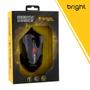 Imagem de Mouse Gamer 6 Botões 2400 Dpi Bright Com Fio 1,5M Original