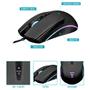Imagem de Mouse Gamer 7 Botões até 6400 DPI LED 7 modos RGB Running Design Ergonômico CL-MM046 Clanm