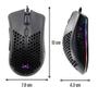 Imagem de Mouse Gamer 7200 Dpi 60 IPS 7 Botões com LED para Jogos PC Notebook