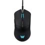 Imagem de Mouse gamer Acer Predator Cestus 330 com sensor PixArt 3335, Configurações de DPI ajustáveis, 16,8 milhões de combinações de iluminação de cores RGB e reflexo NVIDIA