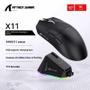 Imagem de Mouse Gamer Attack Shark X11, Preto, 22000DPI, RGB, Tri-Mode