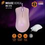 Imagem de Mouse Gamer Boreal 5 Botoes Led 7 Cores OEX Game Ms319 Rosa