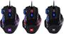 Imagem de Mouse gamer c/fio vx gaming black widow 2400 dpi ajustavel e 06 botoes preto com azul usb - gm104