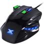 Imagem de Mouse gamer c/fio vx gaming black widow 2400 dpi ajustavel e 06 botoes preto com verde usb - gm106