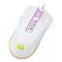 Imagem de Mouse Gamer Cobra Rgb Branco Rosa 12000 Dpi Redragon