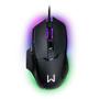 Imagem de Mouse Gamer Com Fio 6 botões Rainbow Gunter 6400DPI Warrior MO297