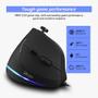 Imagem de Mouse Gamer com Fio Ergonômico - 10000 DPI, RGB e Luz de Fundo Colorida