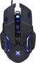 Imagem de Mouse gamer com led azul vc gaming galatica USB sensor óptico