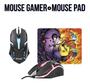 Imagem de Mouse Gamer com Led com Mouse Pad Gamer