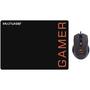 Imagem de Mouse gamer com mouse pad mo274 multilaser