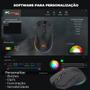 Imagem de Mouse Gamer Doubles Max 10000DPI 1000Hz RGB Software Hibrido