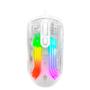 Imagem de Mouse gamer evolut eg114 lumini transparente com fio 7200 dpi rainbow usb