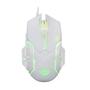 Imagem de Mouse Gamer Evus Mo-09 Usb 2400dpi 6 Botões Branco Led 7 Cores Com Mouse Pad Fortrek