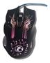 Imagem de Mouse Gamer Fio Usb 2400 Dpi 6 Botões Computador X9 Color