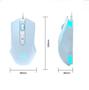 Imagem de Mouse Gamer FIRSTBLOOD ONLY GAME AJ52 Watcher RGB - Iluminação Azul