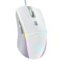 Imagem de Mouse Gamer Fortrek Crusader Rgb Rainbow 12800dpi Usb Branco