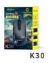 Imagem de Mouse Gamer Jogo Com Fio K30 Aoas Com Leds 3200 Dpi Jogador