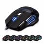 Imagem de Mouse Gamer Jogos Laser 3600dpi Usb Com Fio Led 7 Botões Iluminado