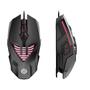 Imagem de Mouse Gamer K-Snake Q1 USB Óptico RGB LED Com Fio DPI Ajustável até 3200 para Jogos - Preto