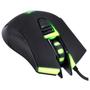 Imagem de Mouse Gamer Led Pulsante Cor Preta Vinik SARK Design Ergonômico Para Fps Sensor Óptico de Alta Performance Até 2400DPI