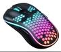 Imagem de Mouse gamer led RGB, 6 botões, ergonômico, 4 resoluções ajustáveis 7200 DPI Cor: Preto - War Shark