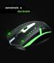 Imagem de Mouse Gamer Led Rgb 7 Cores Óptico Com Fio Usb Até 3200Dpi Design Ergonômico Antiderrapante