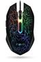 Imagem de Mouse Gamer LED RGB com Fio 2400DPI 6 Botões Ergonômico para Computador Notebook