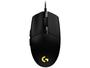 Imagem de Mouse Gamer Lightsync RGB Logitech Óptico 8000DPI - 6 Botões G203 Preto