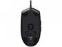 Imagem de Mouse Gamer Lightsync RGB Logitech Óptico 8000DPI - 6 Botões G203 Preto