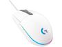 Imagem de Mouse Gamer Logitech G203 LIGHTSYNC RGB, Efeito de Ondas de Cores, 6 Botões Programáveis e Até 8.000 DPI, Branco - 910-005794