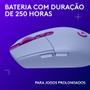 Mouse Gamer Logitech G203 LIGHTSYNC RGB, Efeito de Ondas de Cores, 6 Botões Programáveis e Até 8.000 DPI, Lilás - 910-005852 Imagem de Mouse Gamer Logitech G203 LIGHTSYNC RGB, Efeito de Ondas de Cores, 6 Botões Programáveis e Até 8.000 DPI, Lilás - 910-005852