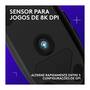 Imagem de Mouse Gamer Logitech G203 LIGHTSYNC RGB, Efeito de Ondas de Cores, 6 Botões Programáveis e Até 8.000 DPI, Preto - 910-005793