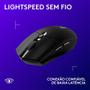 Imagem de Mouse Gamer Logitech G203 LIGHTSYNC RGB, Efeito de Ondas de Cores, 6 Botões Programáveis e Até 8.000 DPI, Preto - 910-005793