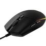 Imagem de Mouse Gamer Logitech G203 LIGHTSYNC RGB, Efeito de Ondas de Cores, 6 Botões Programáveis e Até 8.000 DPI, Preto - 910-005793