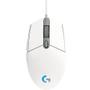 Imagem de Mouse Gamer Logitech G203 RGB Lightsync, 6 Botões, 8000 DPI, Branco - 910-005794