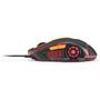 Imagem de Mouse Gamer Multi 2400DPI, Preto e Laranja com LED - MO270