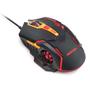 Imagem de Mouse Gamer Multi 2400DPI, Preto e Laranja com LED - MO270