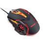 Imagem de Mouse Gamer Multilaser 2400 Dpi MO270 Preto e Laranja