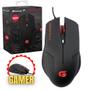 Imagem de Mouse Gamer Para Escritório Até 2000dpi Led Vermelho Fortrek OM-702 Cabo 1.5  Botões Macro Design Ergonômico de Alta Qualidade Para Fps