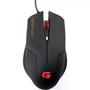 Imagem de Mouse Gamer Para Escritório Até 2000dpi Led Vermelho Fortrek OM-702 Cabo 1.5  Botões Macro Design Ergonômico de Alta Qualidade Para Fps