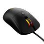 Imagem de Mouse gamer pcyes basaran black vulcan - 12400 dpi - rgb - 6 botoes - pmgbrbv