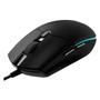 Imagem de Mouse Gamer Preto RGB para Jogo com Mousepad Oberon OR-MU002