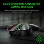 Imagem de Mouse gamer Razer DeathAdder Essential Sensor óptico 6400 DPI  5 botões programáveis Preto clássico